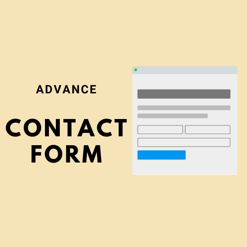 add an advanced contact form in website