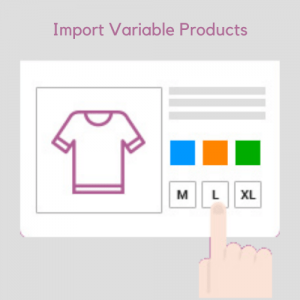 Woocommerce variable product import